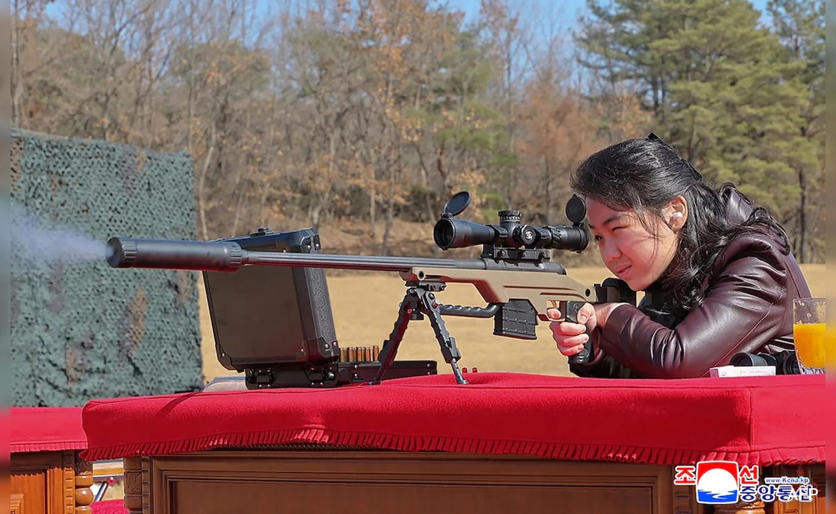 North Korea Shows Kim Jong Un's Daughter Firing Rifle Amid Succession Speculation