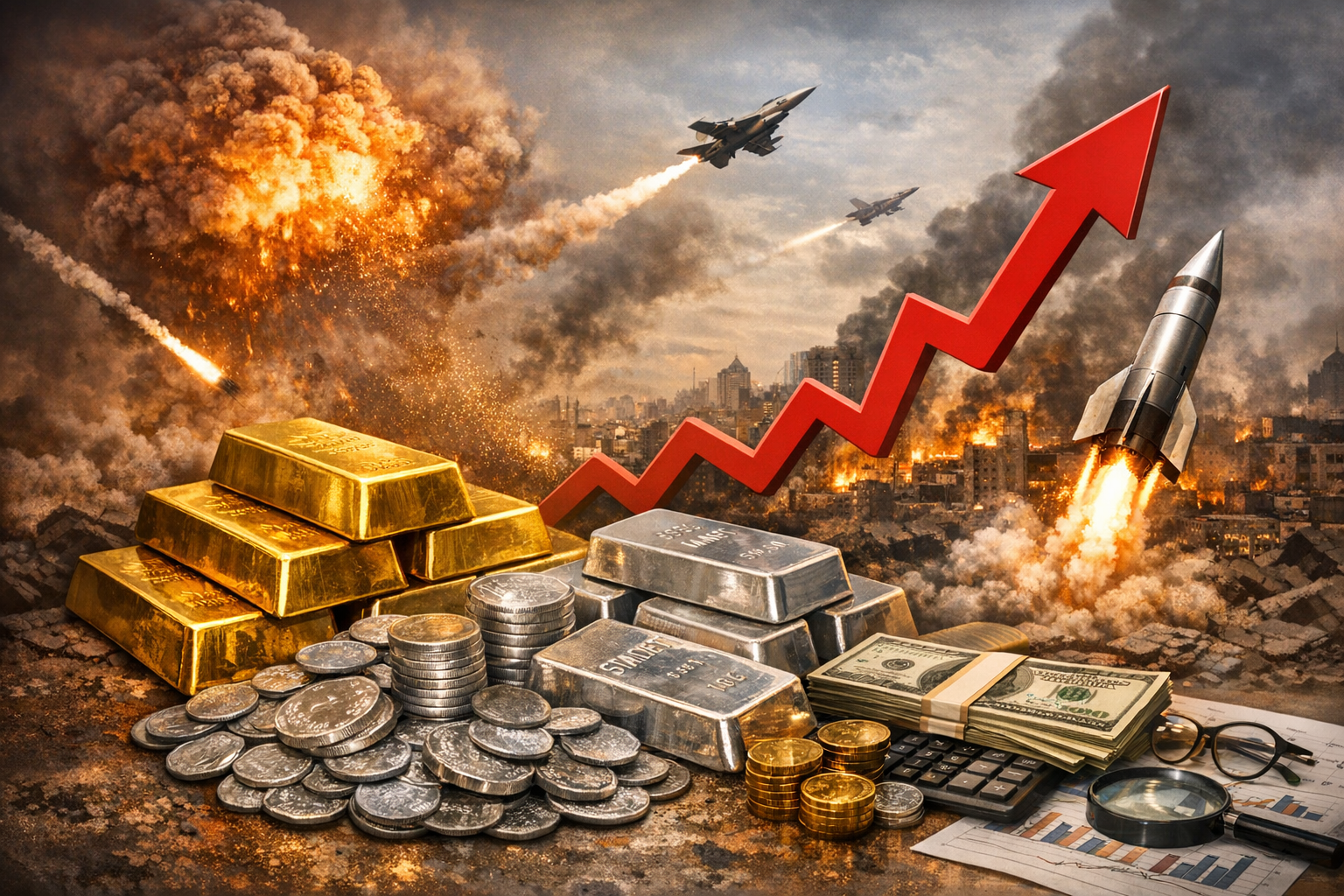 सोना-चांदी की कीमतें बनेंगी रॉकेट! ईरान-इजरायल युद्ध से टूटेंगे सभी पुराने रिकॉर्ड, अब क्या करें निवेशक?