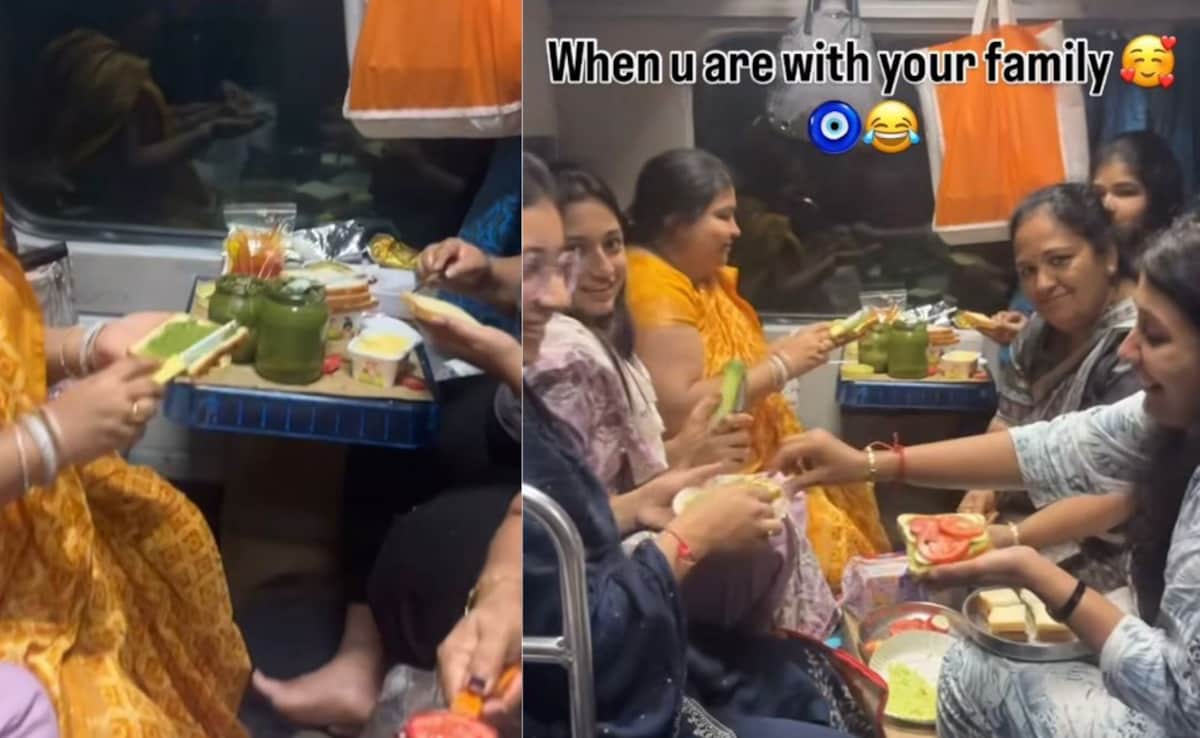 Family Makes Sandwiches Inside Train Compartment, Sparks Debate About Civic Sense