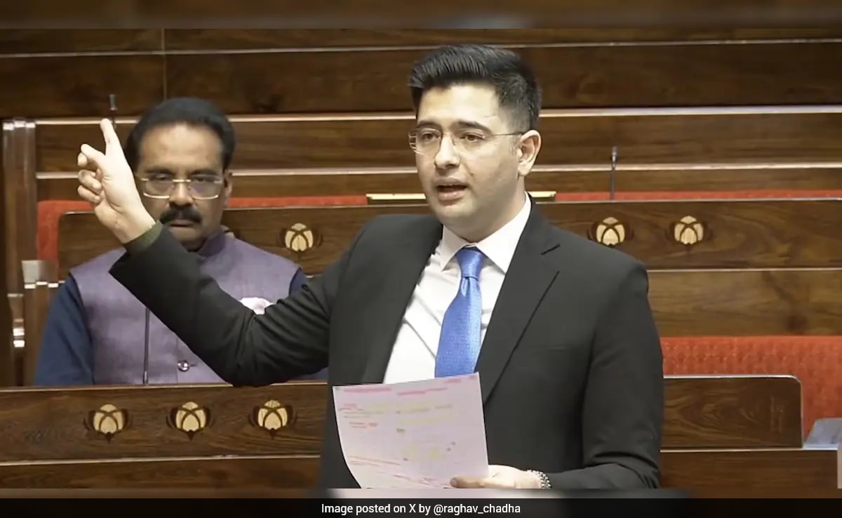 "Our Collective Failure": Raghav Chadha Flags Menstrual Stigma In Rajya Sabha