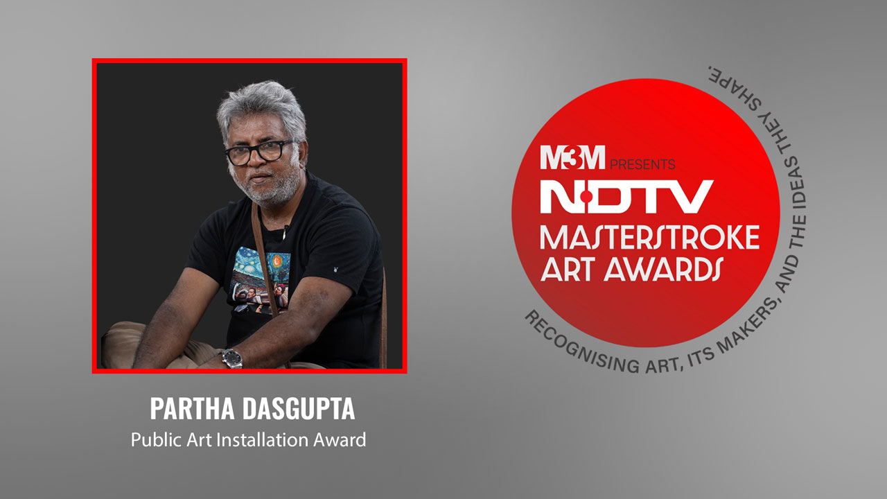 Partha Das Gupta Wins NDTV Masterstroke Art Award For Public Art Installation Of The Year