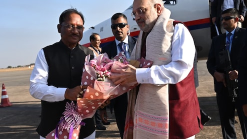 छत्तीसगढ़ में अमित शाह का दूसरा दिन: उच्चस्तरीय सुरक्षा समीक्षा बैठक लेंगे, राष्ट्रीय कॉन्क्लेव में भी होंगे शामिल