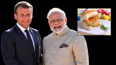 फ्रान्सचं शिष्टमंडळ वडापावच्या प्रेमात; पंतप्रधानांच्या मेन्यूत अस्सल मराठी तडका, काय काय होते पदार्थ?