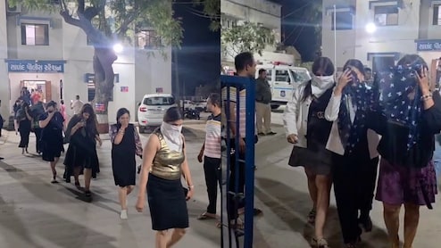 विदेशी शराब और हुक्का... अहमदाबाद में सिल्वर जुबली पार्टी में पुलिस का छापा, कई हाईप्रोफाइल लोग हिरासत में