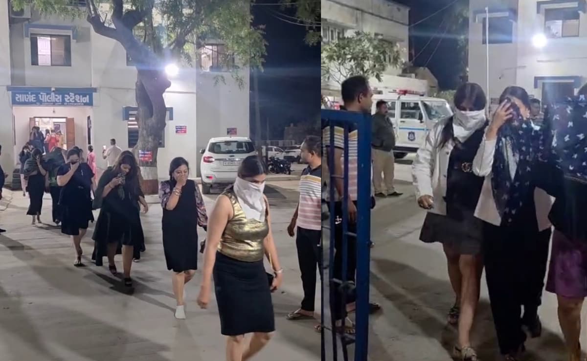 अहमदाबाद: शराब पार्टी पर पुलिस का छापा, 81 लोग हिरासत में अहमदाबाद: शराब पार्टी पर पुलिस का छापा, 81 लोग हिरासत में