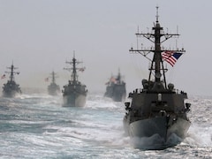 Two US Navy Ships Collide During Refuelling In Carribean, Two Injured