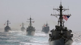 Two US Navy Ships Collide During Refuelling In Carribean, Two Injured