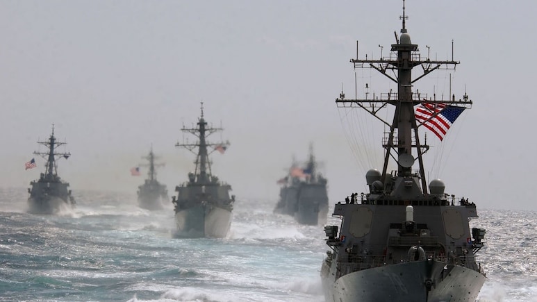 Two US Navy Ships Collide During Refuelling In Carribean, Two Injured