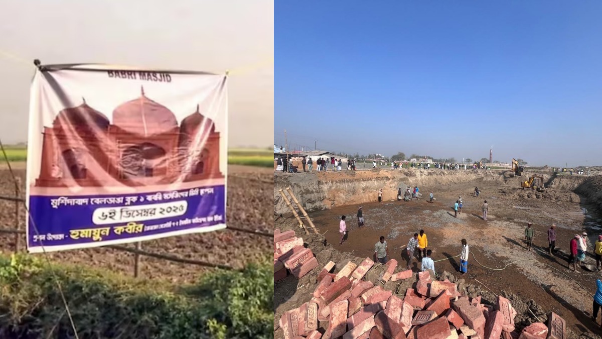 1200 मौलवी और कुरान की तिलावत के बीच मुर्शिदाबाद में आज से होगा हुमायूं कबीर की 'बाबरी' का निर्माण