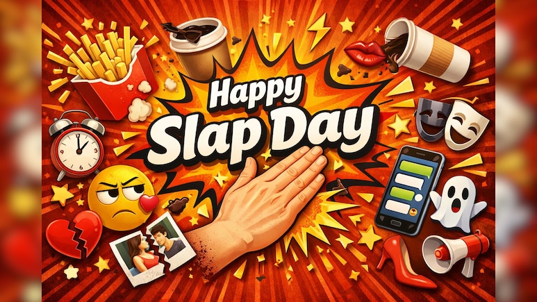Happy Slap Day 2026: वैलेंटाइन वीक के बाद स्लैप डे को सेलीब्रेट करने के लिए दोस्तों को भेजें ये मैसेज