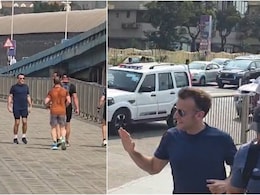 VIDEO: अरे ये तो मैक्रों हैं... मुंबई के मरीन ड्राइव पर फ्रांस के राष्ट्रपति ने की जॉगिंग, हैरान रह गए लोग