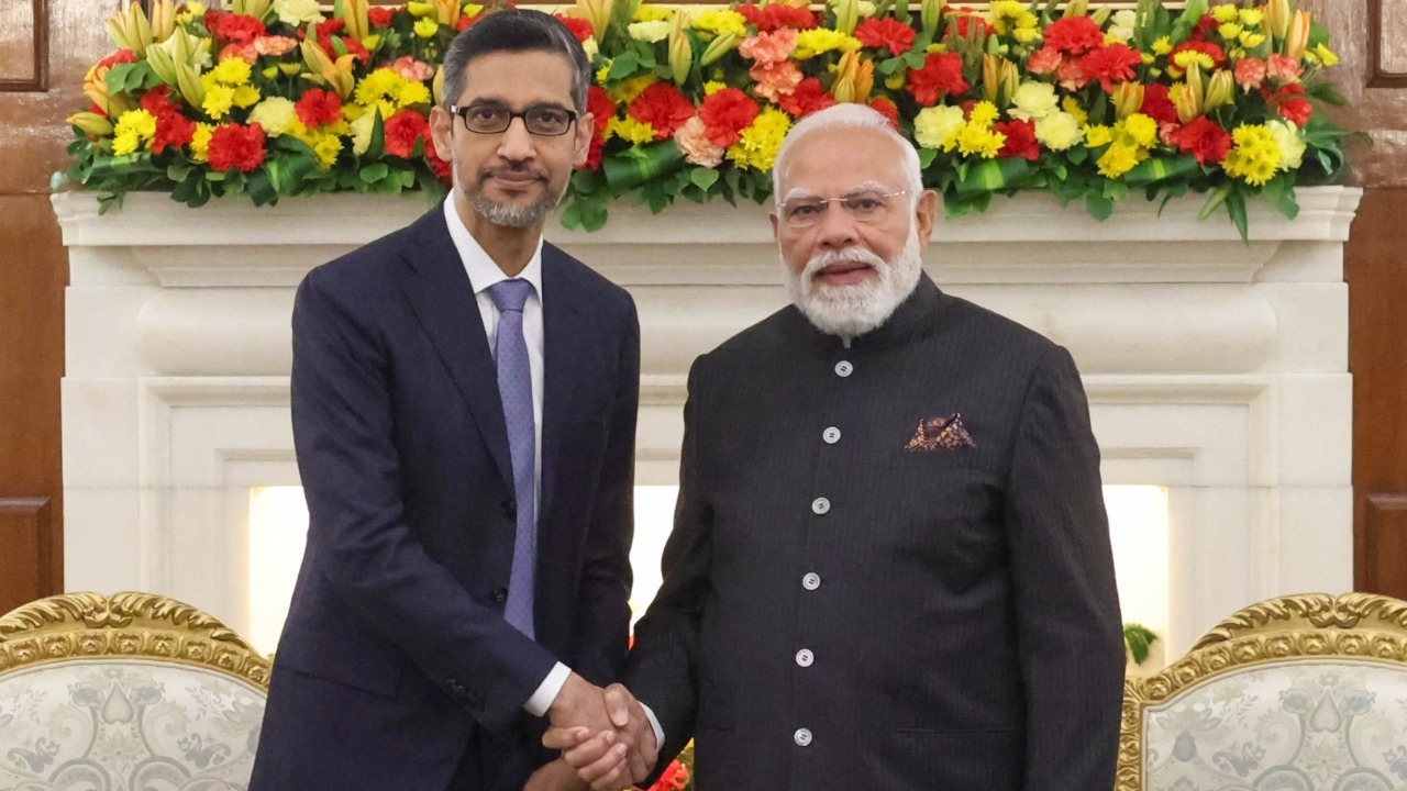 गूगल का भारत को डिजिटल तोहफा, 1.35 लाख करोड़ का निवेश और विजाग में बनेगा AI हब