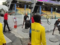 Watch: Snake Found In Pakistans Dugout Ahead Of T20 World Cup Match vs India