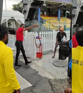 Watch: Snake Found In Pakistans Dugout Ahead Of T20 World Cup Match vs India