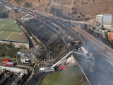 On Camera, Truck Carrying Liquid Gas Overturns, Explodes In Chile, 4 Dead On Camera, Truck Carrying Liquid Gas Overturns, Explodes In Chile, 4 Dead