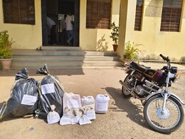 खेत की झोपड़ी से चल रही थी एमडी की फैक्ट्री, पुलिस ने 60 लाख की ड्रग्स और पिस्टल के साथ दो को दबोचा