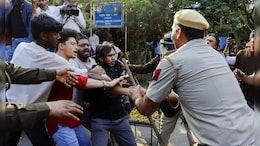 Police, Students Injured In Clash During JNU Protest March, Several Detained
