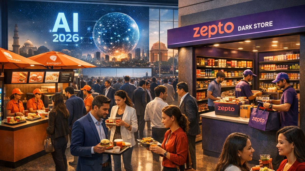 India AI Summit 2026 To Feature Swiggy Food Kiosks And Zepto's Dark Store