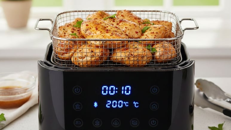 एयर फ्रायर में चिकन पकाने का सही तरीका क्या है? जानिए सही टेंपरेचर और आसान ट्रिक्स