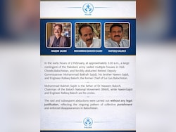 Night Raids, Mutilated Bodies: Baloch Group Reports Deepening Rights Crisis