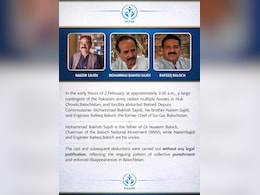 Night Raids, Mutilated Bodies: Baloch Group Reports Deepening Rights Crisis