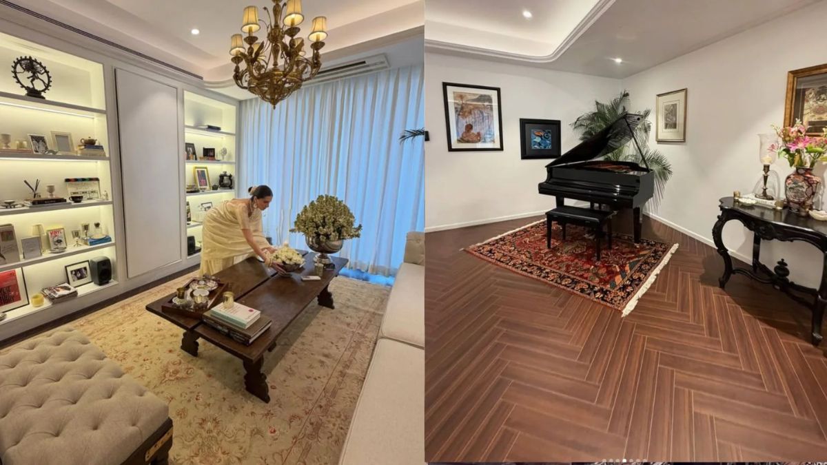 Inside Tara Sutaria's First Home In Mumbai: Wooden Floors, Classic Chandeliers And A Grand Piano