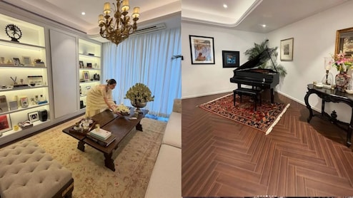Inside Tara Sutaria's First Home In Mumbai: Wooden Floors, Classic Chandeliers And A Grand Piano
