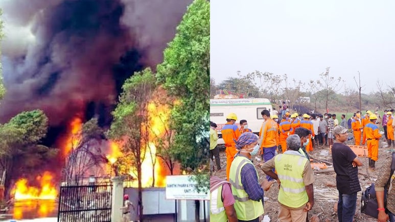 18 Killed In Massive Explosion At Andhra Fireworks Factory