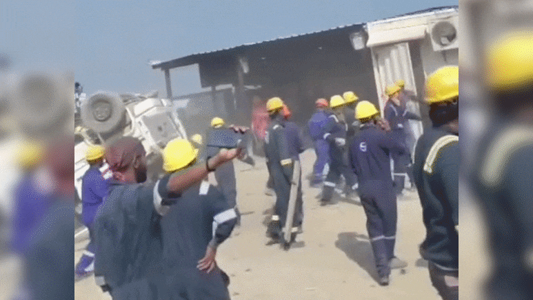 पानीपत रिफाइनरी में बवाल: कर्मचारियों की भीड़ हुई उग्र, कई गाड़ियां पलटीं