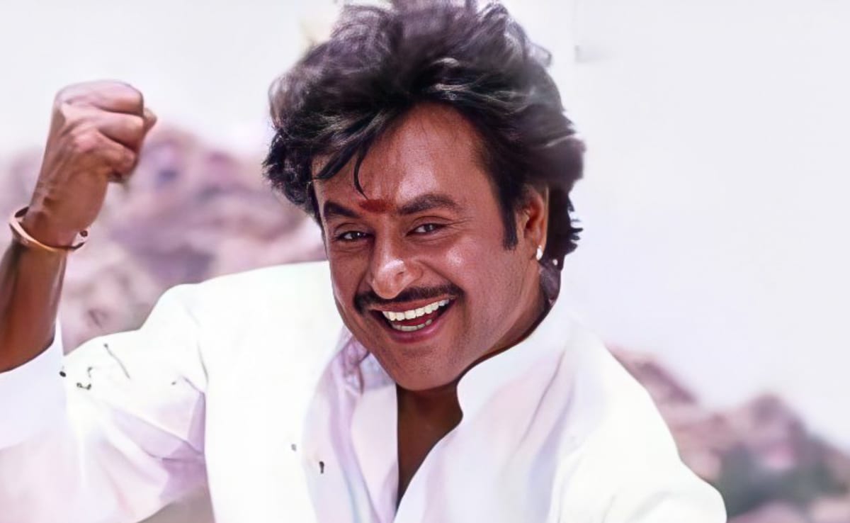 Rajinikanth in a still from Muthu.