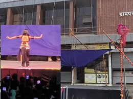 Kolhapur News : खळबळजनक! कोल्हापुरात शिवरायांच्या पुतळ्यासमोर लावणी? Viral Video चा ग्रामस्थांनी केला पर्दाफाश