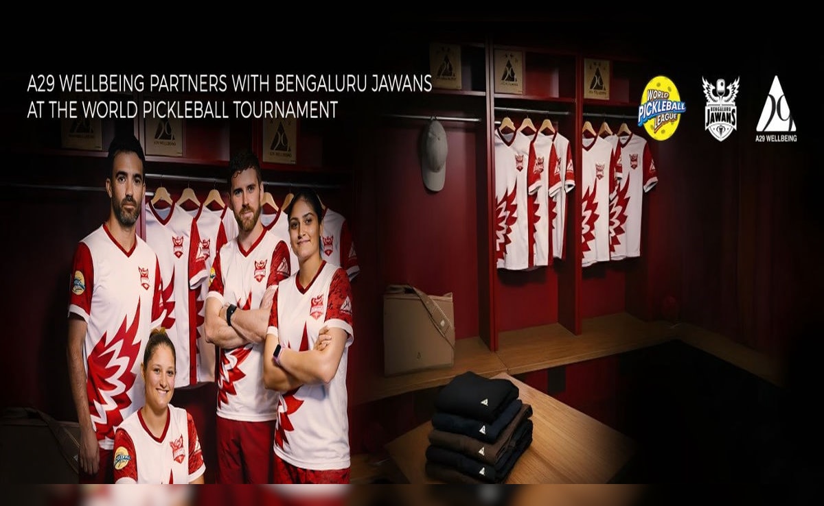 A29 Wellbeing Partners With Bengaluru Jawans At World Pickleball Tournament
