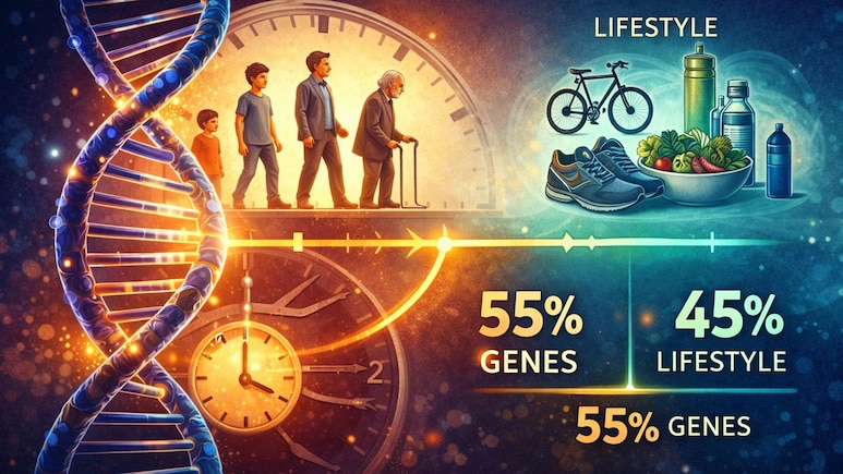 कितनी लंबी होगी आपकी उम्र? लाइफस्टाइल में नहीं जीन में छुपा है राज, नई स्टडी का चौंकाने वाला खुलासा