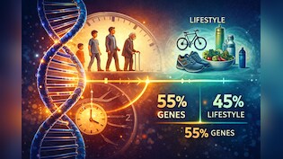 कितनी लंबी होगी आपकी उम्र? लाइफस्टाइल में नहीं जीन में छुपा है राज, नई स्टडी का चौंकाने वाला खुलासा