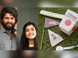 Viral Pics: Rashmika Mandanna And Vijay Deverakonda Confirm Feb 26 Wedding At 'Virosh Premier League' Cricket Match
