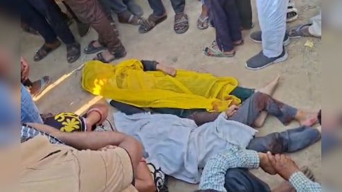 निर्माणाधीन मंदिर का गुंबद गिरा! मलबे में दबकर तीन बच्चियों की मौत, पति-पत्नी सहित पांच घायल