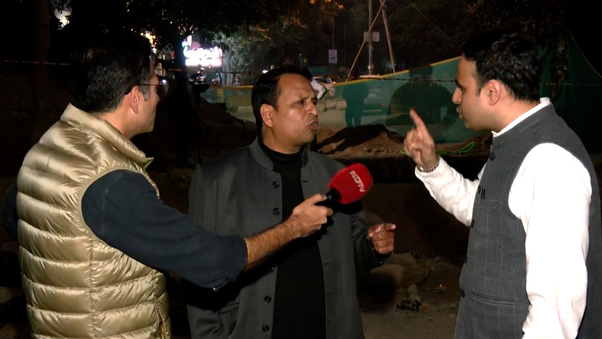 Janakpuri Death Trap Sparks Fiery BJP-AAP Clash on Live TV