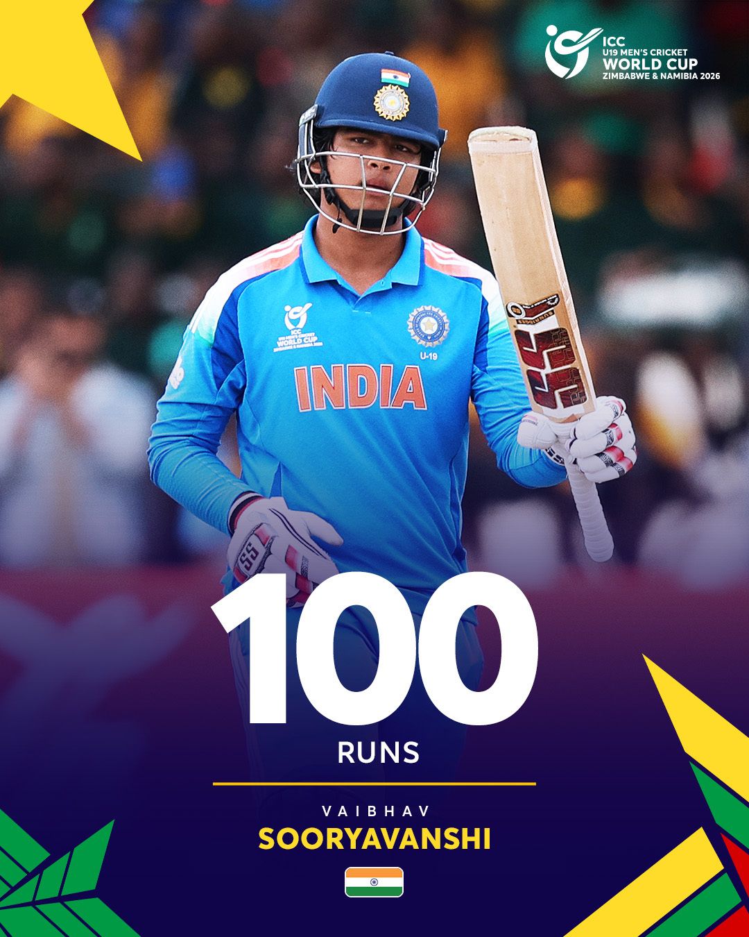 Vaibhav Suryavanshi U19 World Cup Final 