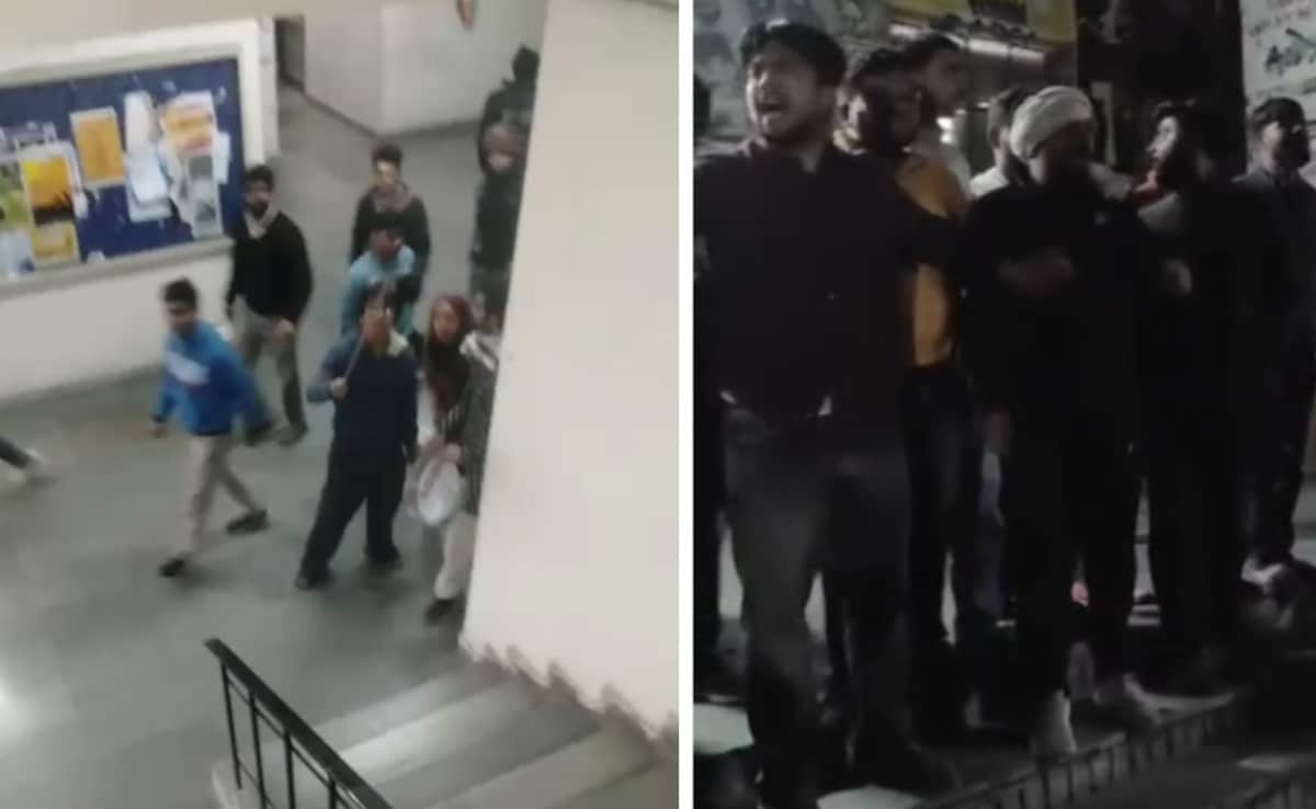 JNU Protest Turns Violent, Student Groups Accuse Each Other Of Attacks