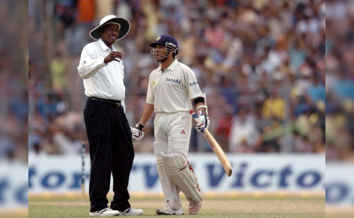 22 Years Later, Steve Bucknor Breaks Silence On Controversial Sachin Tendulkar LBW: "Was A Mistake"
