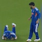 Suryakumar Yadav Fumes At Rinku Singh After Surviving Major Injury Scare Against Netherlands - Video