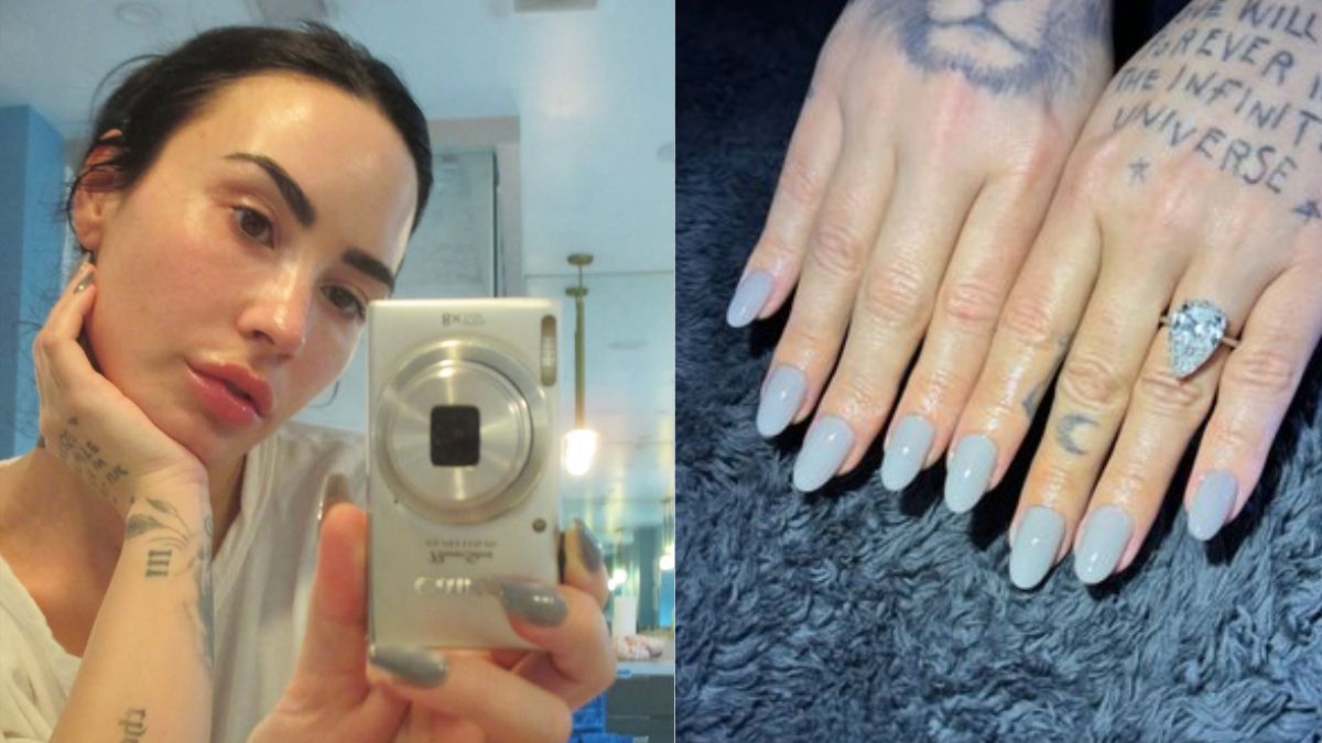 What Are 'Dolphin Skin' Nails, The Ultra-Shiny Grey Trend Set To Take Over 2026