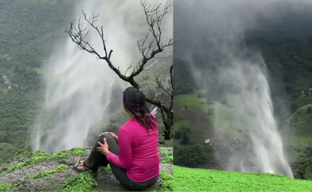 Ever Seen A Reverse Waterfall? Viral Video Shows Maharashtra's Rare ...