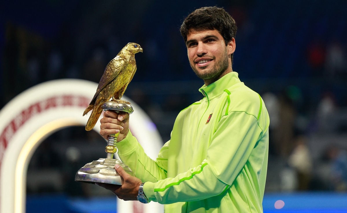 Imperious Carlos Alcaraz Demolishes Arthur Fils To Clinch Qatar Open Title
