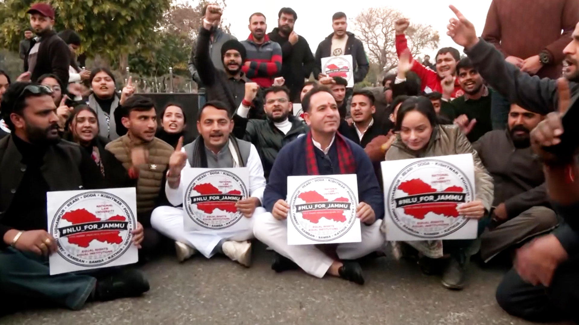 BJP Leaders Support Jammu Students Over National Law University Demand