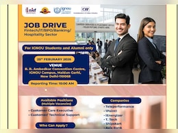 IGNOU Mega Campus Recruitment Drive 2026: Check Eligibility And Registration Details