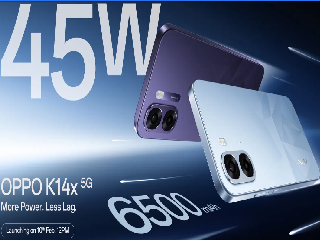 OPPO K14x 5G भारत में आ रहा 6500mAh बैटरी, 50MP कैमरा के साथ, 10 फरवरी को है लॉन्च!