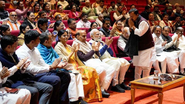 NDA सांसदों की बैठक में बोले PM मोदी, 'अमेरिकी ट्रेड डील से बना सकारात्मक माहौल, धैर्य रखा तो परिणाम मिला'