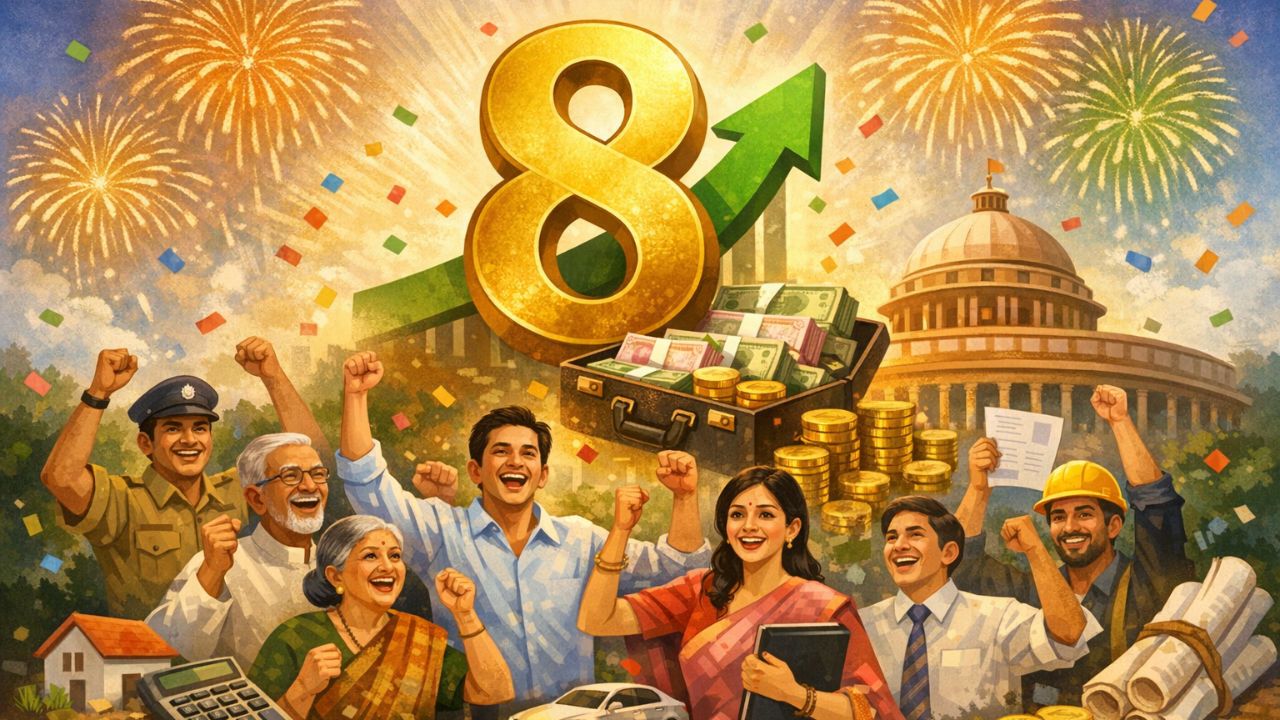 8th Pay Commission: आ गई बड़ी खुशखबरी, इन लोगों को भी मिलेगा 8वें वेतन आयोग का फायदा