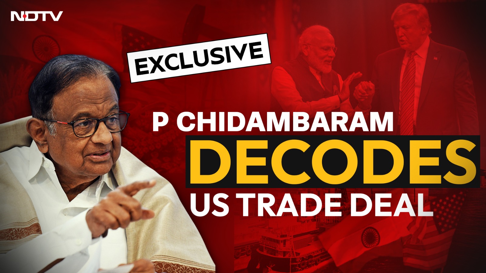 "Only A Joint Statement, Not A Trade Agreement": P Chidambaram On India-US Trade Talks